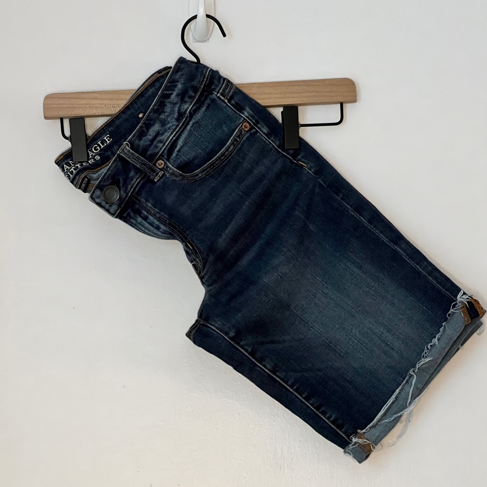 American Eagle Denim Bermuda Shorts